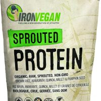 Iron Vegan Sprouted Protein Natural Chocolate